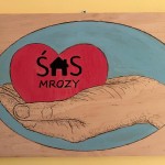 Środowiskowy Dom Samopomocy w Mrozach - decupage na świecach